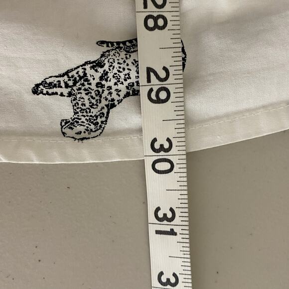 Jackson Short Sleeve Button Up Mens Sz Large 100% Cotton Novelty Print Cheetah - Picture 8 of 8